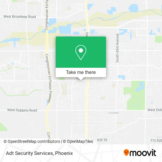 Adt Security Services map