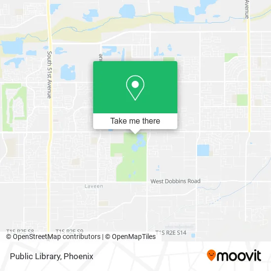 Mapa de Public Library