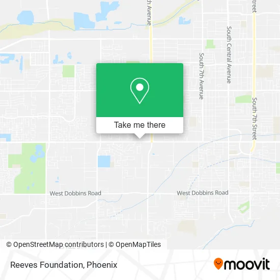 Reeves Foundation map