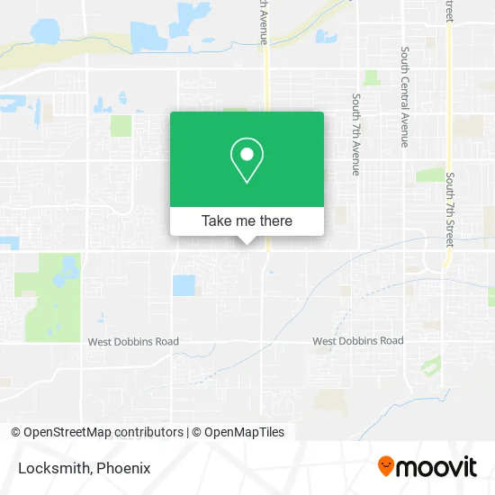 Locksmith map