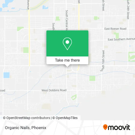 Organic Nails map
