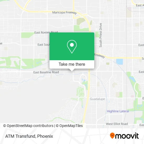 ATM Transfund map
