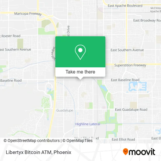 Libertyx Bitcoin ATM map