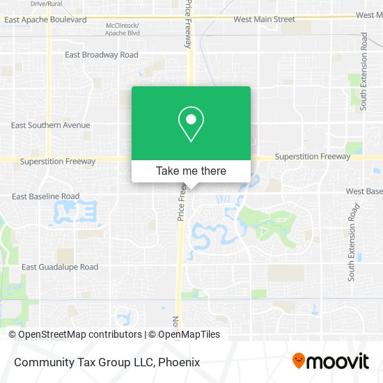 Community Tax Group LLC map