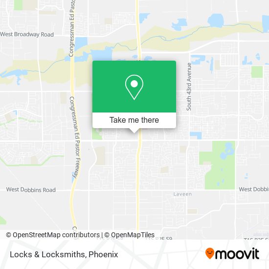 Mapa de Locks & Locksmiths