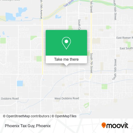 Phoenix Tax Guy map