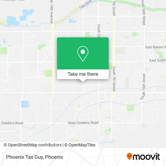 Phoenix Tax Guy map
