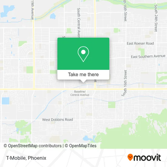 T-Mobile map