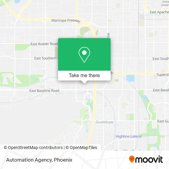 Automation Agency map