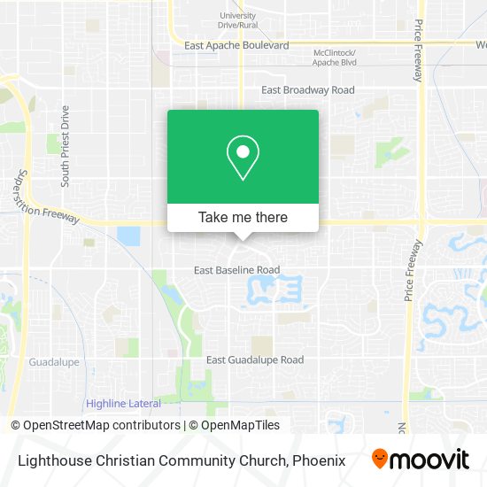 Lighthouse Christian Community Church map