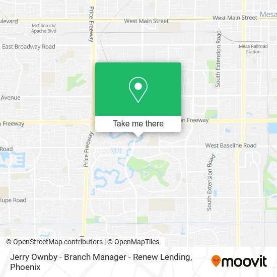 Jerry Ownby - Branch Manager - Renew Lending map