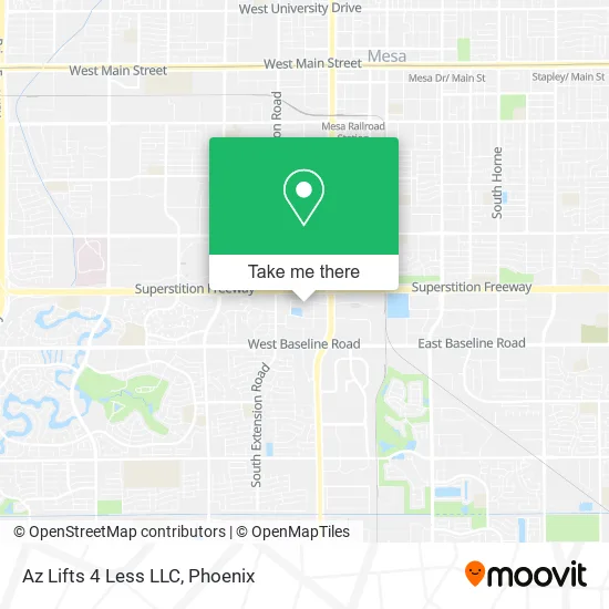 Az Lifts 4 Less LLC map