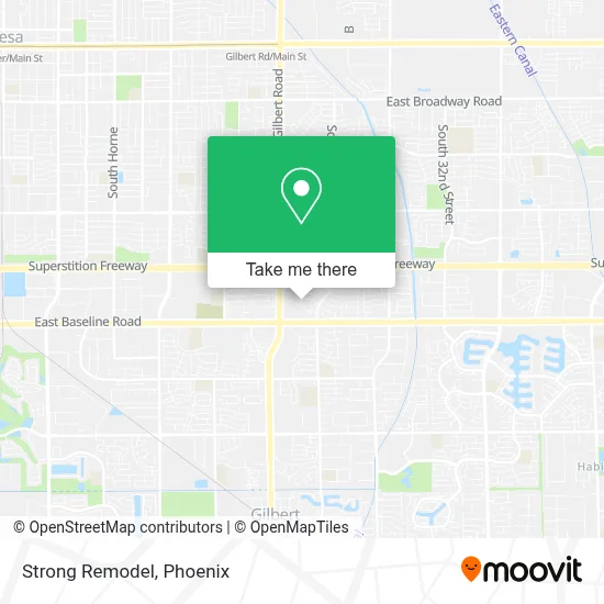 Strong Remodel map
