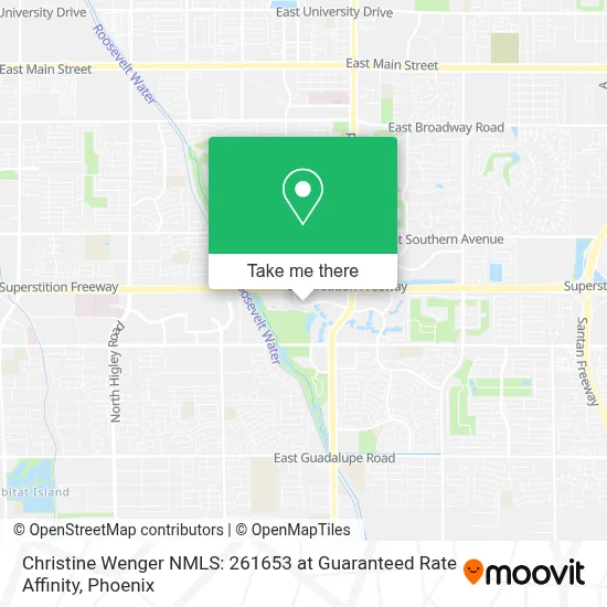 Christine Wenger NMLS: 261653 at Guaranteed Rate Affinity map