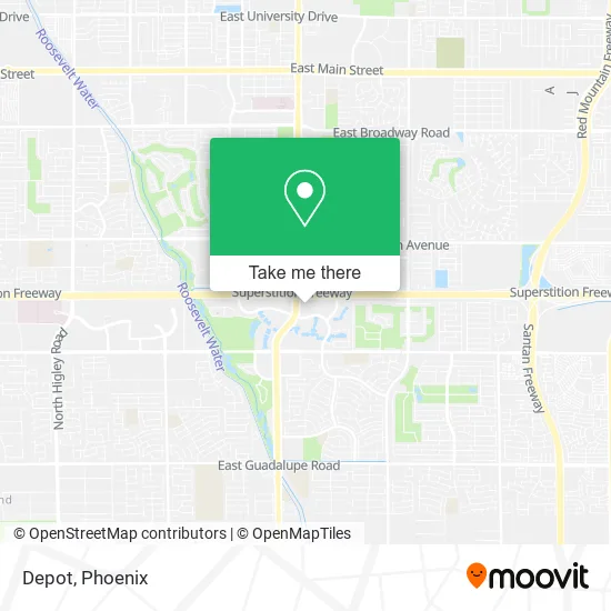 Depot map