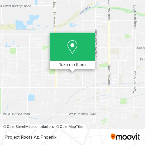 Project Roots Az map