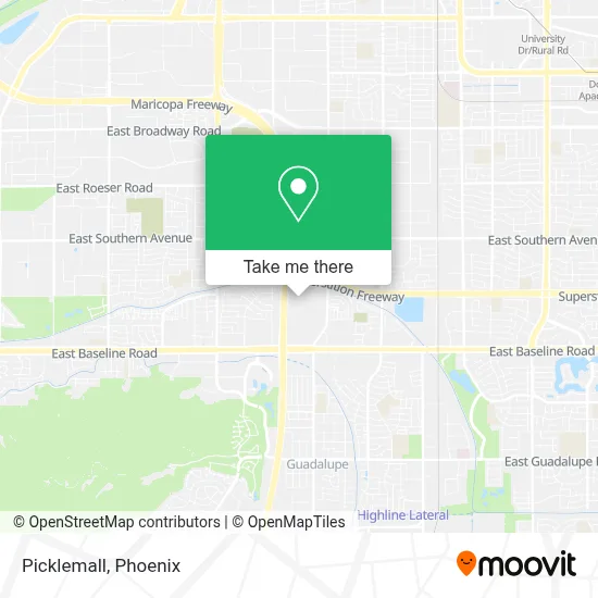 Picklemall map