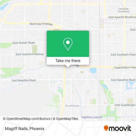 Magiff Nails map
