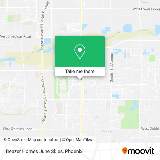 Beazer Homes June Skies map