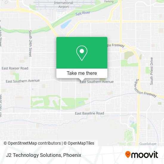 Mapa de J2 Technology Solutions