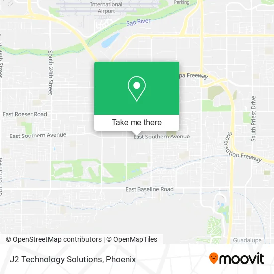 J2 Technology Solutions map