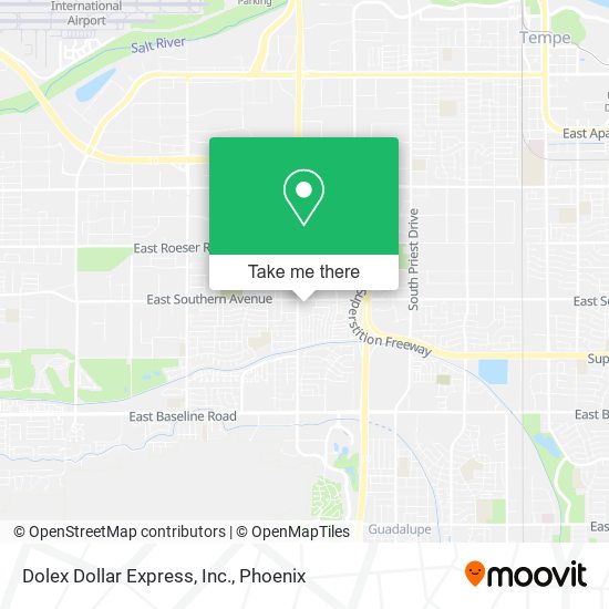 Dolex Dollar Express, Inc. map