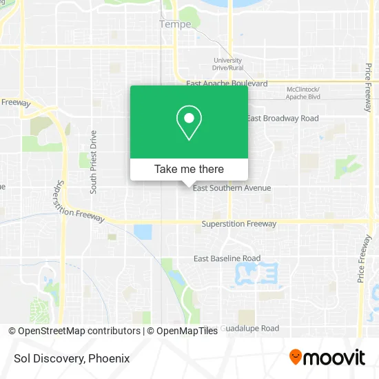 Sol Discovery map