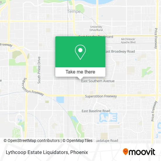 Lythcoop Estate Liquidators map