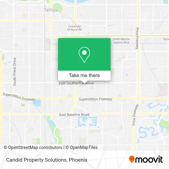 Candid Property Solutions map