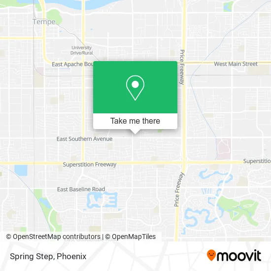 Spring Step map