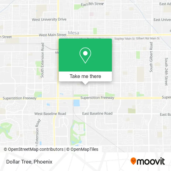 Dollar Tree map