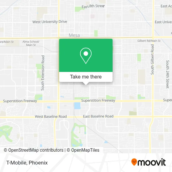 T-Mobile map