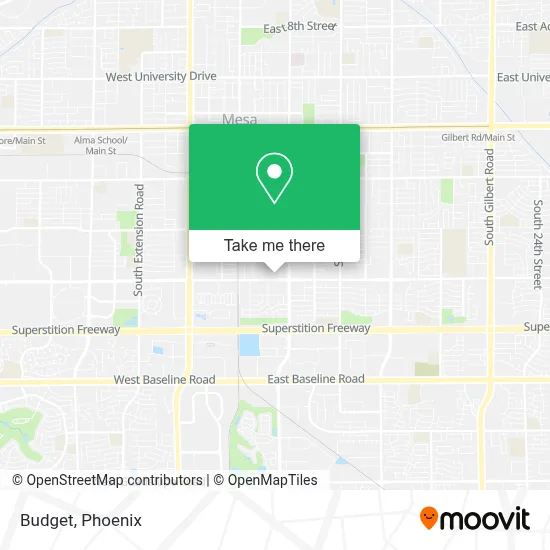 Budget map