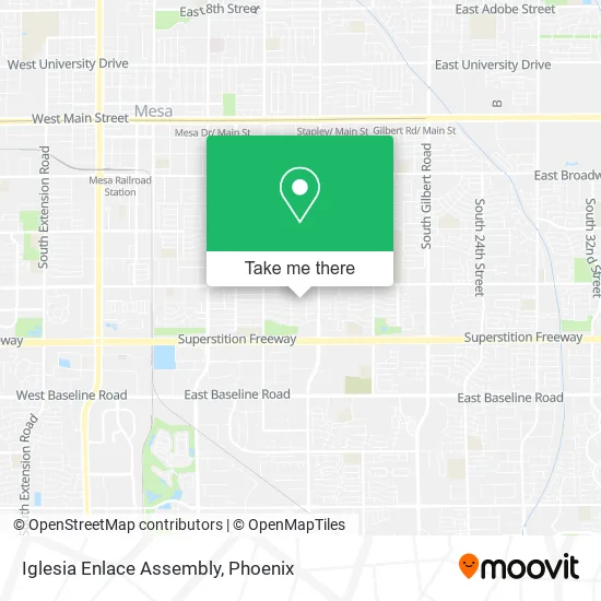 Iglesia Enlace Assembly map