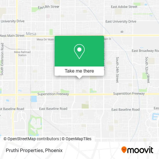 Mapa de Pruthi Properties