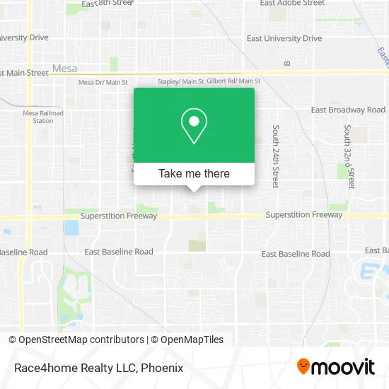Mapa de Race4home Realty LLC