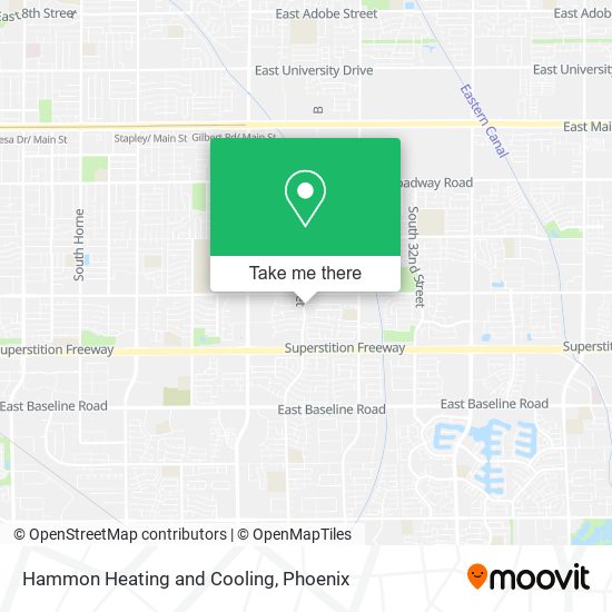 Mapa de Hammon Heating and Cooling