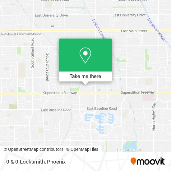 0 & 0-Locksmith map
