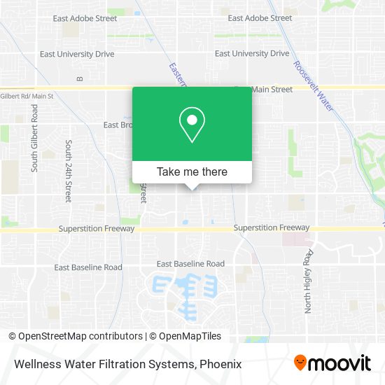 Mapa de Wellness Water Filtration Systems