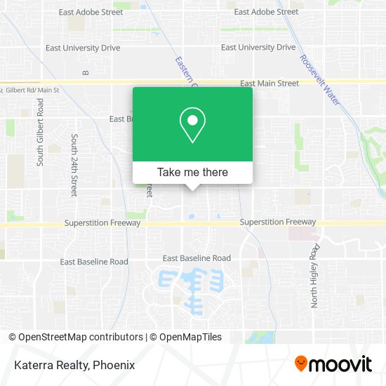 Mapa de Katerra Realty