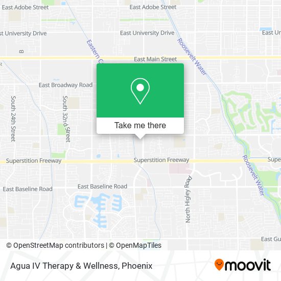 Agua IV Therapy & Wellness map