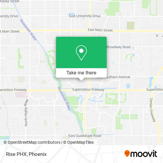 Rise PHX map