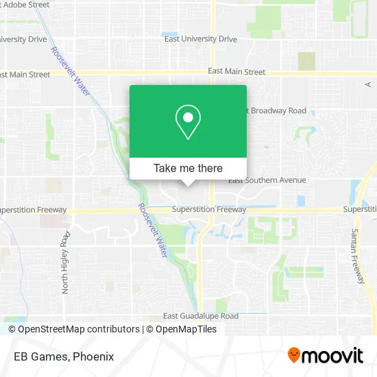 EB Games map