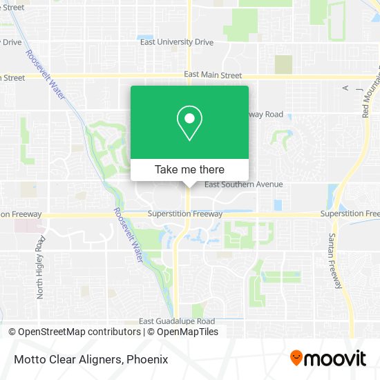 Motto Clear Aligners map