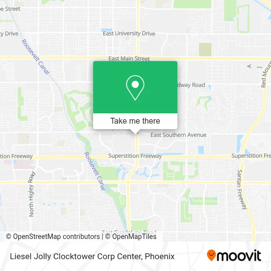 Liesel Jolly Clocktower Corp Center map
