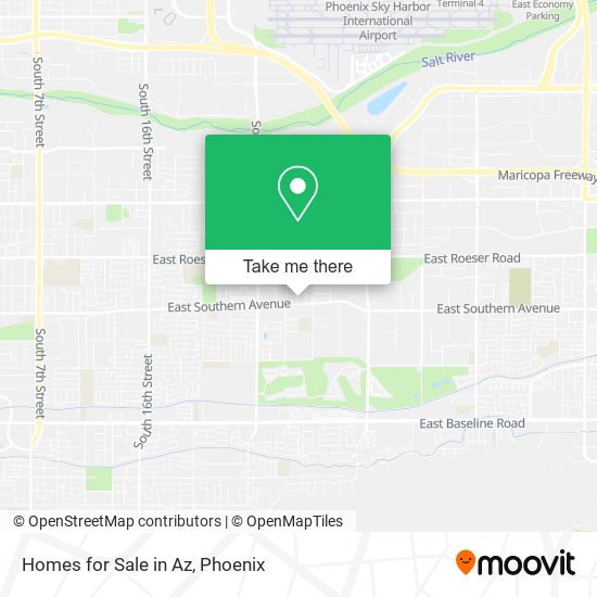 Mapa de Homes for Sale in Az