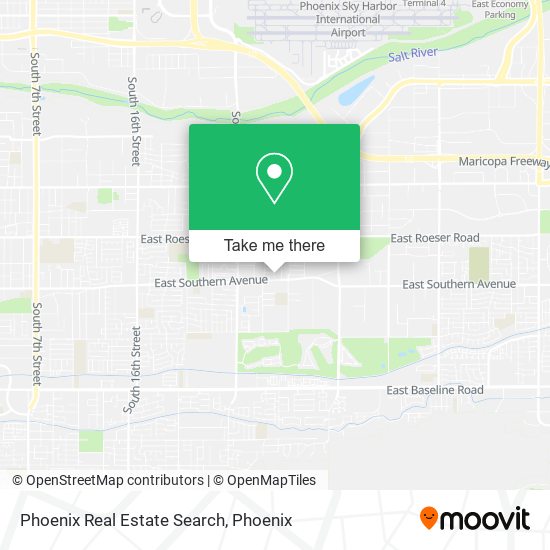 Mapa de Phoenix Real Estate Search