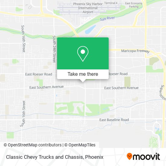 Classic Chevy Trucks and Chassis map