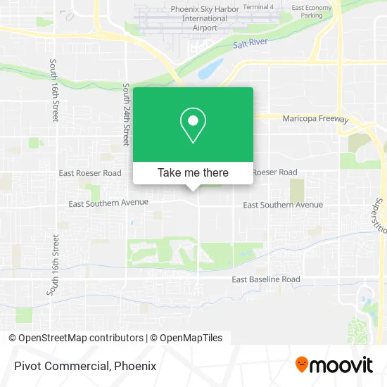 Pivot Commercial map