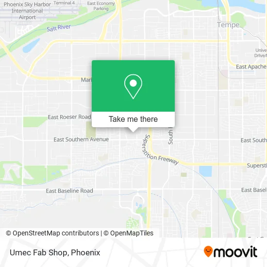 Mapa de Umec Fab Shop
